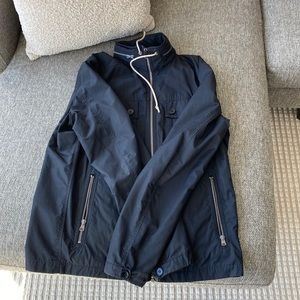 Theory Mens Black Jacket, Size Medium